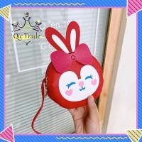 ราคา QIC Cartoon Rabbit Crossbody Shoulder Bags For Children Cute Mini Coin Purse Pu Leather Messenger Bag (20818151507)