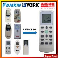 ราคา YORK YORK แอคสัน DAI Kin Air Cond Aircond Air Conditioner Remote Control Replacement DGS 01 (17244169797)