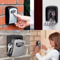 ราคา กล่องเก็บกุญเเจ แบบติดผนัง4หลักความจุสูง กล่องล็อคกุญแจ รหัสผ่านล็อคกุญแจ ตู้เก็บกุญแจ ที่เก็บกุญแจ กล่องเก็บกุญแจนิรภัย (16379556700)
