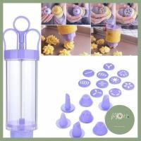 ราคา กระบอกกดคุ๊กกี้ ที่กดคุ้กกี้ พร้อมหัวบีบ 8 หัวกด10 ลดราคา ร้าน PP702 (4299582969)