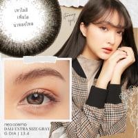 ราคา คอนแทคเลนส์ Dali Extra Size Gray Neo Cosmo รายเดือน ดาลี่รุ่นฮิต สีเทาสายแบ๊ว ขนาดโตปานกลาง มีค่าสายตา (698398247)