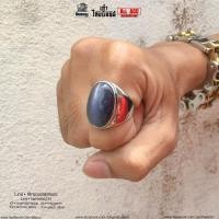 ราคา แหวนพลอยม่วง Cruveเลสเงิน งานแท้100 สแตนเลสแท้316l allacc (1601334138)