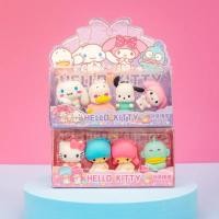 ราคา Sanrio ของเล่นนักเรียนของเด็กผู้หญิงยางลบตัวการ์ตูนน่ารัก8ชิ้น เซ็ตสำหรับสำนักงาน Kuromi Cinnamoroll My Melody ตุ๊กตารูปเฮลโลคิตตี้สำหรับของขวัญสำหรับเด็ก (21170775804)