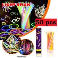 ราคา กำไรเรืองแสง แท่งเรืองแสง 50 pcs GLOW STICKS สีสวยๆใส่ประดับสำหรับงานปาร์ตี้ วันเกิด ไปคอนเสิร์ต ยามค่ำคืนสุ่มสีจัดส่ง (11464854690)
