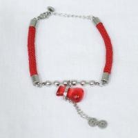 ราคา G Wind LK 1 สีเงิน ด้ายแดงนำโชค เสริมรักเสริมโชค สร้อยข้อมือ เครื่องประดับสำหรับเสริมโชคลาภ (20881909492)