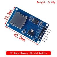 ราคา Micro SD Storage Expansion Board D1 Mini TF Card Module Mini Micro SD TF Card Memory Shield Module With Pins for Arduino ARM AVR (19631915587)