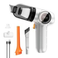 ราคา เครื่องดูดฝุ่นไร้สายรถยนต์เซ็นเซอร์อัจฉริยะ120W พลังสูงแบบเครื่องใช้ในบ้านไร้สายเป่าลมได้เครื่องดูดฝุ่นแบบพกพาใช้งานได้สองแบบในบ้านและรถยนต์ (19062028502)