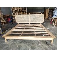 ราคา ส่งฟรี โครงเตียงไม้สัก หวายสานแท้ 5 และ 6 ฟุต teak wood rattan 3 5 5 6 feet size bed เตียง เตียงไม้สัก เตียงหวายแท้ เตียงนอน6 ฟุต เตียงสไตล์มินิมอล (20618859171)