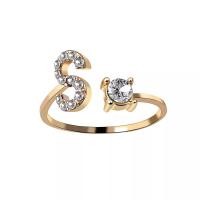 ราคา A Z Letter เปิดแหวนคู่ตัวอักษรตัวอักษรผู้ชาย Initials แหวนผู้ชายแหวนประดับ Anillos Mujer (21171216825)