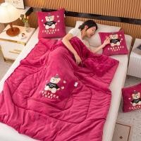 ราคา vivinatural ขายร้อน หมอนผ้าห่มแบบ 2 ใน 1 แบบใหม่สำหรับการพักผ่อนในที่ทำงานหรือใช้สำหรับการเดินทาง (20683534552)