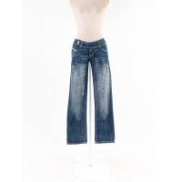 ราคา Diesel กางเกงยีนส์ขายาว กระดุมซิปหน้าแต่งขาด ป้ายแบรนด์ระบุไซส์ 28 Preloved (20614599647)