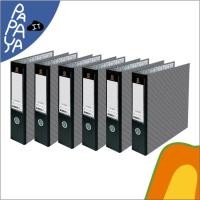 ราคา Elephant ตราช้าง แฟ้มสันกว้าง A4 สัน 3 นิ้ว สีดำ No 100A4 แพ็ค 6เล่ม (20215890334)