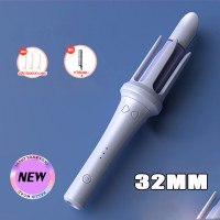 ราคา เครื่องม้วนผม32mm แกนม้วนผมอัตโนมัติ แกนม้วนลอนใหญ่ ที่ม้วนผม ที่ดัดผมไฟฟ้า เตารีดดัดผม เครื่องม้วนผมอัตโนมัติ WEWIEN (21161166702)