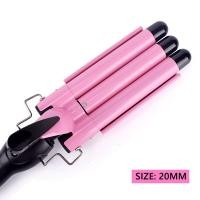 ราคา Hair Curling Iron Ceramic Professional Triple Barrel Hair Curler Egg Roll Hair Styling Tools Hair Styler Wand Curler Irons (9960444687)