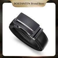 ราคา BOSTANTEN เข็มขัดหนังวัว แฟชั่นสำหรับผู้ชาย บริการเก็บเงินปลายทาง (16005519269)