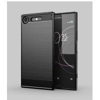 ราคา สำหรับ Sony Xperia XZ1 Compact Case Sony XperiaXZ1Compact เกราะคาร์บอนไฟเบอร์ TPU ซิลิโคนฝาหลังเคสโทรศัพท์ (14269675096)