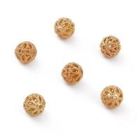 ราคา ลูกปัดกลวงทองเหลืองชุบทอง8 10มม 14K 1ชิ้นสำหรับการทำเครื่องประดับต่างหูสร้อยข้อมือสร้อยคอแบบทำมือ (20007703871)