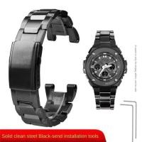 ราคา สำหรับ Casio G Shock สายนาฬิกา GST 210 GST W300 GST 400G GST B100 S100D S110D W110 สายนาฬิกาโลหะสแตนเลสสร้อยข้อมือ (19657893330)