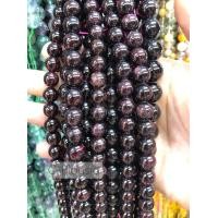 ราคา Garnet PREMIUM GRADE หินนำโชค โกเมน พรีเมียม หินแท้คัดเกรด แบบแพ็ค 10 20 เม็ด และ แบบสายยาว ขนาด 8 10 12 มิล พร้อมไหมยืดฟรี (20992629355)