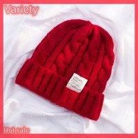 ราคา Variety Hot Sale หมวกไหมพรมสำหรับผู้หญิง หมวกไหมพรมถักไหมพรม (20510550348)