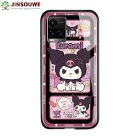 ราคา เคสสำหรับ Vivo โทรศัพท์ Jinsouwe Y33S เคส Vivoy33s สำหรับเด็กหญิงเด็กชายการ์ตูน Koulomi My Melody ปลอกกระจกเทมเปอร์ (20951323934)