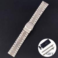 ราคา ตรงปลาย Jubilee สำหรับนาฬิกา Seiko อุปกรณ์เสริมสร้อยข้อมือ 18 19 20 21 22 23 24 มม เข็มขัด 316L สายนาฬิกาสแตนเลส (19928493193)