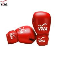 ราคา VIVA นวมมวย ไทย สากล หนัง Micro Fiber 8oz 10oz สีน้ำเงิน สีแดง อุปกรณ์ชกมวย นวมมวย (9476585643)