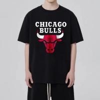ราคา ขายร้อน Ztore NBA All Star Tee Chicago Bulls เสื้อยืดผ้าฝ้ายแท้ (19852560091)