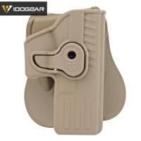 ราคา IDOGEAR ซองยุทธวิธีสำหรับ Glocks G17 G19ปล่อยอย่างรวดเร็วเกมสงครามทางทหาร TPE สำหรับมือซ้ายและมือขวาการวาดเร็วซองใส่ปืนปรับ360องศา Tokyo Marui KJW ซอง6913 (19805363039)