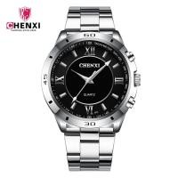 ราคา CHENXI Chenxi brand steel belt couple watch large dial mens and womens models 027C Fangsheng clock QYUE (19771330999)
