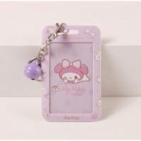 ราคา พร้อมส่ง Sanrio Characters x Miniso ซานริโอ้ Card Holder ที่ใส่การ์ด เฟรมการ์ด มีกระดิ่ง สายห้อย My Melody Cinnamon (16496094491)