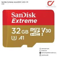 ราคา SanDisk Extreme microSD 32GB ความเร็ว เขียน 100MB s อ่าน 60MB s รองรับ V30 U3 C10 UHS I (6585454153)