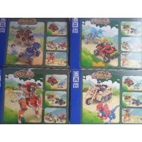 ราคา บล็อคตัวต่อชุดผจญภัยไดโนเสาร์ dinosaur world adventure 4 แบบ เลือกแบบได้ (20413752564)