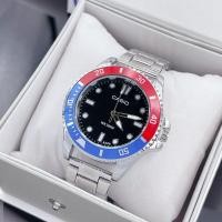 ราคา นาฬิกาผู้ชาย นาฬิกาทางการ นาฬิกาข้อมือ คาสิโอ เข็มพรายน้ำ ใส่ทำงาน พบลูกค้า ดูดี น้ำหนักดี หน้าปัด 42 มม มี 5 สี แถมกล่องคาสิโอฟรี (19362702484)