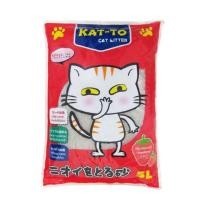 ราคา ทรายแมว ทรายแมวถูก แคทโตะ ทรายแมวเบนโทไนท์ มี 4 กลิ่นแอปเปิ้ล สตอเบอร์รี่ กาแฟ เลมอน ขนาด 5 ลิตร ดักทรายแมว Cat Sand Katto Papyy (11188417391)