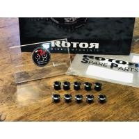 ราคา น็อตใบจานจักรยาน ROTOR 5 รู Bolt Set สำหรับใบจาน 2 ใบ (9869144764)