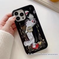 ราคา เคสหนึ่งชิ้นแฟชั่นลายไพ่โปกเกอร์เคสนิ่มสีดำกันกระแทกกันเคสโทรศัพท์สามารถใช้ได้กับ iPhone 14 13 12 11 Pro Max X XS MAX XR (19893537570)