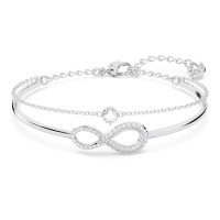 ราคา Swarovski สร้อยข้อมือเพชรสีขาว Swarovski InfinityS925 สร้อยข้อมือแฟชั่นสตรีเงินสเตอร์ลิงของขวัญวันเกิดวันวาเลนไทน์ (19102585647)