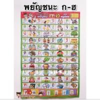 ราคา โปสเตอร์ พยัญชนะไทย ก ไก่ ไทยจีนพี่น้องกัน สีส้ม โปสเตอร์สื่อการเรียนรู้ ก ฮ สูตรคูณ ท่องจำ สอนเด็ก อนุบาล ภาษาไทย (13751595856)