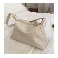 ราคา กระเป๋าหนัง PU แบบใหม่กระเป๋าสะพายไหล่ซิปธรรมดาลำลองสำหรับผู้หญิง (21016530468)