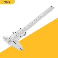 ราคา deli เวอร์เนียร์คาลิปเปอร์ดิจิตอล คาลิปเปอร์ ดิจิตอล เวอร์เนียร์ เวอเนีย ตัวเครื่องสแตนเลส ตัวเครื่องโลหะ พร้อมถ่าน Digital Vernier caliper Narmall (12779774913)