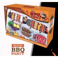 ราคา 80IN1 ของเล่นเด็ก ชุดเครื่องครัวของเล่น ชุดของเล่นปิ้งย่าบาร์บีคิว 2เตา ของเล่นชุดปิ้งย่างBBQ ของเล่นเสริมพัฒนาการ TY137 (10400255393)