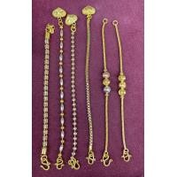 ราคา 1 บาท สร้อยข้อมือ ทองคำแท้ 96 5 (20442592357)