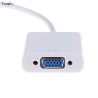 ราคา Family Flower Flash Sale 1pcs HDMI TO VGA Converter Adapter HD 1080P สีขาว (20238098489)