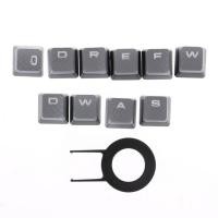 ราคา Xingchengec ตัวครอบปุ่มคีย์บอร์ดอะไหล่สำหรับ Corsair K70 RGB K95 K90 K63คีย์บอร์ดเล่นเกม STRAFE 10ชิ้น (20699043983)