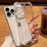 ราคา Tooach เคสโทรศัพท์กันกระแทกแบบแข็งใสสี่มุมหนาสำหรับ iPhone 15 14 Pro Max Plus 13 Pro Max 12 Pro Max 11 Pro Max XS XR X 8 7 Plus SE 2020เคสซิลิโคนธรรมดาเคสโทรศัพท์แบบใสกันตกผู้ขายชั้นนำหุ้ม (2064454895