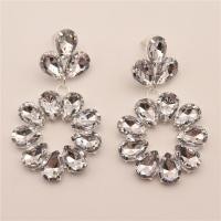 ราคา RYRYSTYLE ต่างหูเพชรกลมสำหรับผู้หญิงต่างหูเครื่องประดับแฟชั่น Anting Berlian Imitasi แบบเต็ม (19685467670)