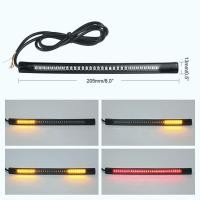 ราคา Leambiel แถบไฟติด48SMD ใช้ได้ทั่วไปสำหรับแถบแสงรถมอเตอร์ไซค์ไฟเบรค LED สัญญาณเลี้ยวกันน้ำได้ไฟท้ายจักรยานรถจักรยานยนต์ป้ายทะเบียนรถ fast (17104303117)