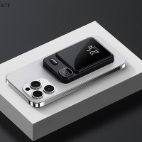 ราคา STF พาวเวอร์แบงค์ไร้สายระบบแม่เหล็กขนาด10000มิลลิแอมป์แบบบางเฉียบพกพาได้ชาร์จเร็วขนาดเล็ก (21015113896)