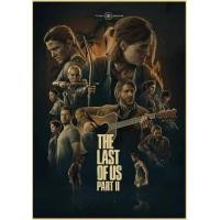 ราคา 2023 Vintage The Last Of Us Part 2 Ellie Abby Canvas Art Poster เหมาะสำหรับการตกแต่งห้องเล่นเกมและของตกแต่งบ้าน1007 (20634082968)